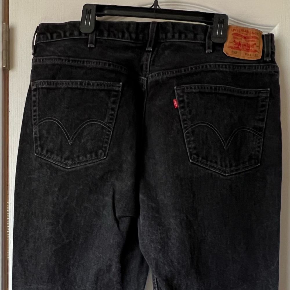 Levi’s 550 Black Relaxed Jeans 44x32